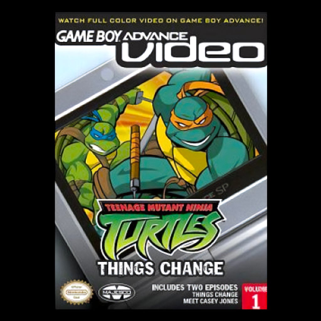 GBA Video Teenage Mutant Ninja Turtles Volume 1